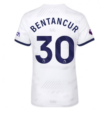 Tottenham Hotspur Rodrigo Bentancur #30 Hemmatröja Dam 2023-24 Kortärmad